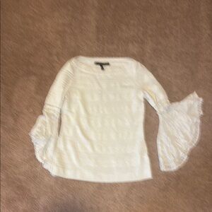 White House Black Market Sparkling Knit Top